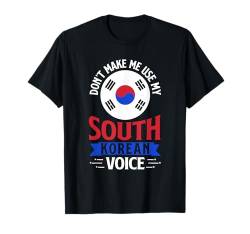 Südkorea-Flagge T-Shirt von South Korean Gifts for Women Men