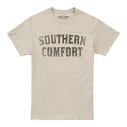 Southern Comfort Herren Soco Logo T-Shirt, natürliches weiß, S von Southern Comfort
