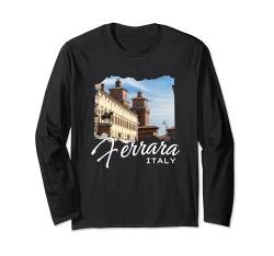 Ferrara Italien Souvenir / Ferrara Langarmshirt von Souvenirladen in Ferrara, Italien