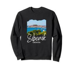 Sibenik Kroatien Souvenir / Sibenik Kroatien Sweatshirt von Souvenirladen in Sibenik, Kroatien