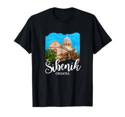 Sibenik Kroatien Souvenir / Sibenik Kroatien T-Shirt von Souvenirladen in Sibenik, Kroatien