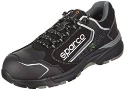 Sparco Unisex ALLROAD Industrial Shoe, Black, 41 EU von Sparco