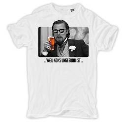 Herren TShirt lustige Sprüche Bier statt Koks Leo memes Größe S - 5XL Funshirt von Spaß Kostet