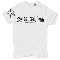 Männer und Herren T-Shirt Ostdeutschland Härter als der Rest Größe S - 5XL von Spaß Kostet