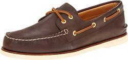 Sperry Herren Gold Cup Authentic Original 2-Eye Bootsschuh, Braun, 42.5 EU von Sperry