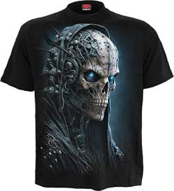 Spiral Human 2.0 Männer T-Shirt schwarz 3XL 100% Baumwolle Basics, Horror, Rockwear, Totenköpfe von Spiral