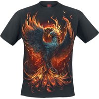 Spiral T-Shirt - Ashes Reborn - S bis 4XL - für Männer - Größe XXL - schwarz von Spiral