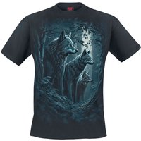 Spiral T-Shirt - Forest Guardians - S bis L - für Männer - Größe S - schwarz von Spiral