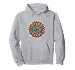 Mandala-Stammeskunst Pullover Hoodie von Spiritual Tribal & Mandala Nature Art