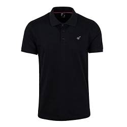 Spitzbub Herren Poloshirt Polohemd mit Stick "minimalStreet" in Schwarz (Schwarz, 3XL) von Spitzbub