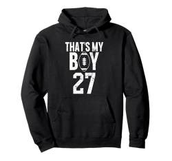 Vintage That's My Boy Football #27 Pullover Hoodie von Sportlegenden