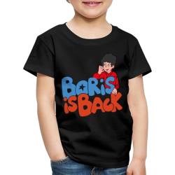 Spreadshirt Boris Blocksberg Boris is Back Kinder Premium T-Shirt, 134/140 (8 Jahre), Schwarz von Spreadshirt