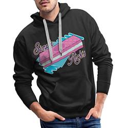 Spreadshirt Rick and Morty Simple Rick's Keks Waffel Männer Premium Hoodie, L, Schwarz von Spreadshirt