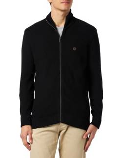 Springfield Herren Strickjacke, Schwarz, Medium von Springfield