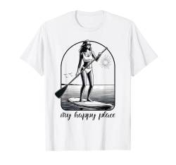 Paddle Board Outfit Frauen Damen Mädchen Stand Up Paddling T-Shirt von Stand Up Paddling Paddle Board Shirts