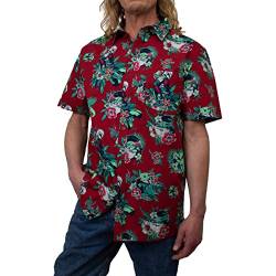 Star Wars Herren Dies ist der Blumenstrauß Hemd mit Button-Down-Kragen, Rot: This is The Bouquet, XX-Large von Star Wars