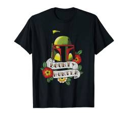 Star Wars Boba Fett Bounty Hunter Tattoo Art T-Shirt von Star Wars