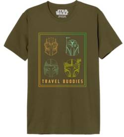 Star Wars Herren Meswmants205 T-Shirt, army, XS von Star Wars