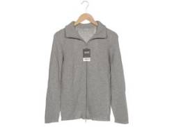 Stefanel Damen Strickjacke, grau, Gr. 42 von Stefanel