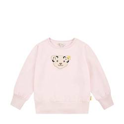 Steiff Sweatshirt EU Größe 122 Lotus, Mädchen Langarm-Sweatshirt, Longsleeve für Kinder, Pullover langärmelig, Kinderoberteil, ideales Basic Shirt, bequem und weich, waschmaschinenfest von Steiff