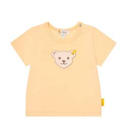 Steiff Unisex Baby T-shirt Kurzarm T Shirt, Peach Fuzz, 62 EU von Steiff