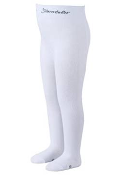 Sterntaler Baby - Mädchen Uni Strumpfhose, Weiß (Weiss 500), 50 EU von Sterntaler