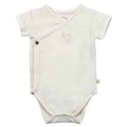 Sterntaler Unisex Baby Body Emmi Babybody, Ecru, 56 von Sterntaler