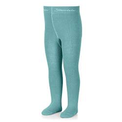 Sterntaler Unisex Baby strømpebukser Uni Strumpfhose, Hellgrün, 80 EU von Sterntaler