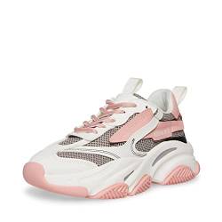 Steve Madden Damen Possession Sneaker, Pink multi, 40 EU von Steve Madden