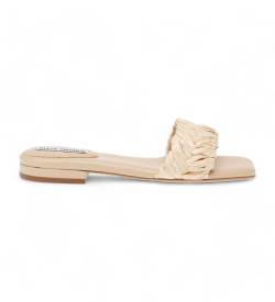 Steve Madden für Damen. SM11003008 Allure Sandalen in Beige (37), Wohnung, Keine, Lässig von Steve Madden