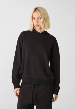 Stradivarius Hoodie mit Kapuze  Schwarz XS von Stradivarius