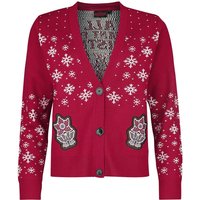 Stranger Things Cardigan - All I want for christmas is a demodog - S bis XXL - für Damen - Größe XL - multicolor  - EMP exklusives Merchandise! von Stranger Things