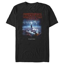 Stranger Things Herren Strange Pumpkins Short Sleeve T-shirt, Schwarz, XL von Stranger Things