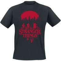 Stranger Things T-Shirt - Volume 1 - S bis 3XL - für Männer - Größe L - schwarz  - Lizenzierter Fanartikel von Stranger Things