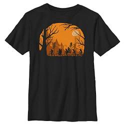 Stranger Things Unisex Kinder Stranger Haunt Short Sleeve T-shirt, Schwarz, Einheitsgröße von Stranger Things