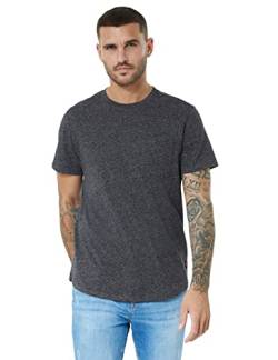 Street One MEN Herren D317730 Baumwollshirt, Storm Grey Melange, XL von Street One MEN