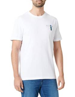 Street One MEN Herren D318446 Jerseyshirt, White, S von Street One MEN