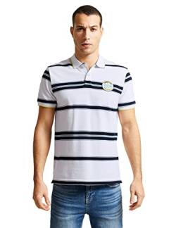 Street One MEN Herren D319550 Poloshirt, Weiß, XXL EU von Street One MEN