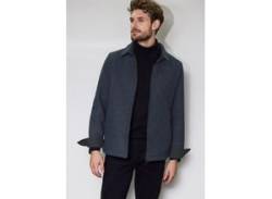 Kurzjacke STREET ONE MEN Gr. S (38), infinite blue Herren Jacken mit Materialmix von Street One