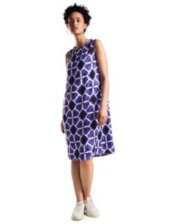 STREET ONE Damen A144094 Print Kleid ärmellos, violet blue, 36 von Street One