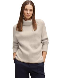 STREET ONE Damen A302415 Rollkragenpullover, Beige, 44 von Street One