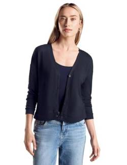 STREET ONE Damen A321672 Leichter Cardigan, Deep Blue, 46 EU von Street One