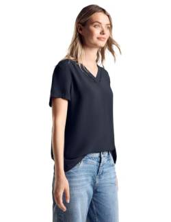 STREET ONE Damen A344812 Tunika Bluse mit Print, deep Blue, 40 von Street One