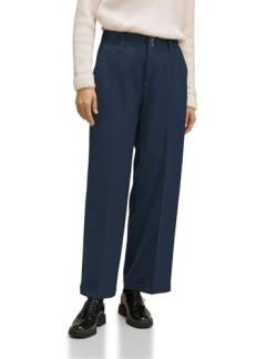 STREET ONE Damen A377043 Twill Hose Straight, Dark Atlantic Blue, 46W / 32L von Street One