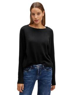 STREET ONE Damen Strickpullover Black 38 von Street One