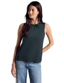 STREET ONE Damen A321473 Jersey Top, Cool Vintage Green, 38 EU von Street One