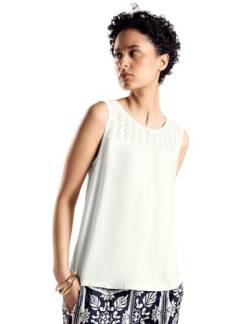 STREET ONE Damen A321480 Materialmix White, 42 EU von Street One