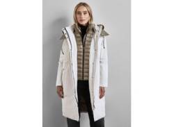 Steppjacke STREET ONE Gr. 40, grau (frosty grey) Damen Jacken mit verdeckter Knopfleistemit Knopfleiste von Street One