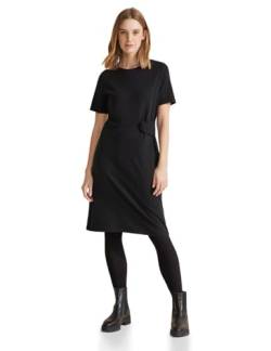 Street One Damen A143923 Festliches Jersey Kleid, Schwarz, 42 EU von Street One