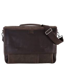 Strellson Laptoptasche Brick Lane Jim Briefbag LHF 17,4" darkbrown von Strellson